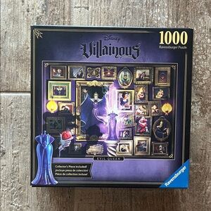 Ravensburger Disney Villainous Evil Queen Puzzle - Purple, Black, Gold